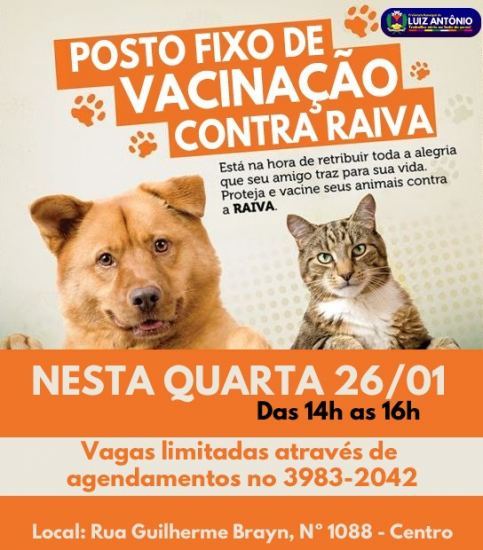 Vacinação Antirrábica