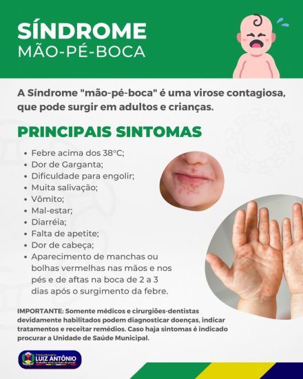 Síndrome Mão-pé-boca