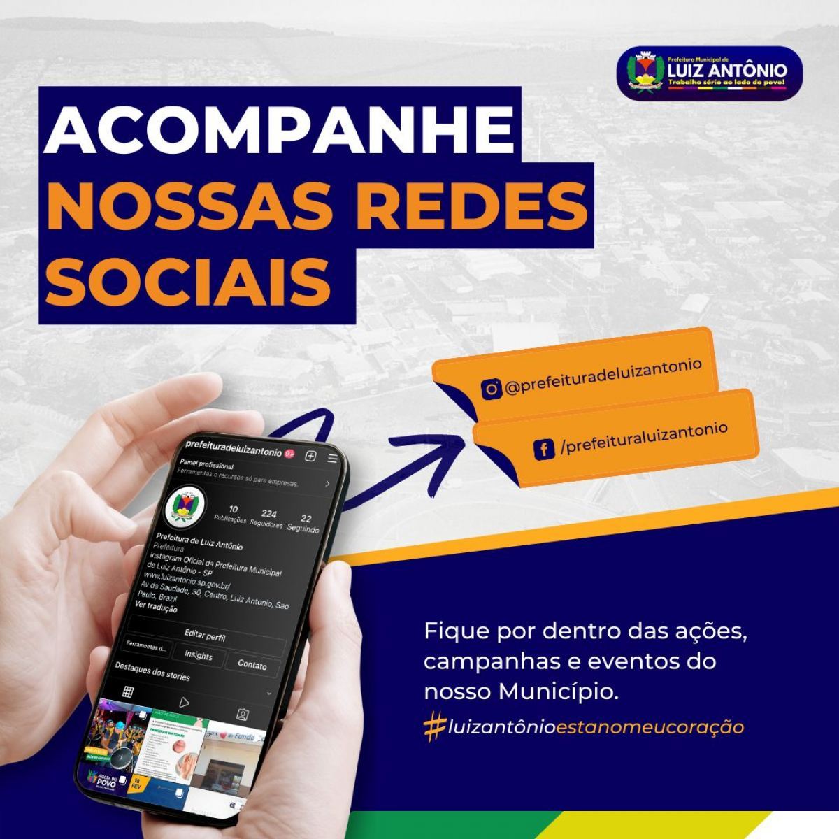 Acompanhe Nossas Redes Sociais