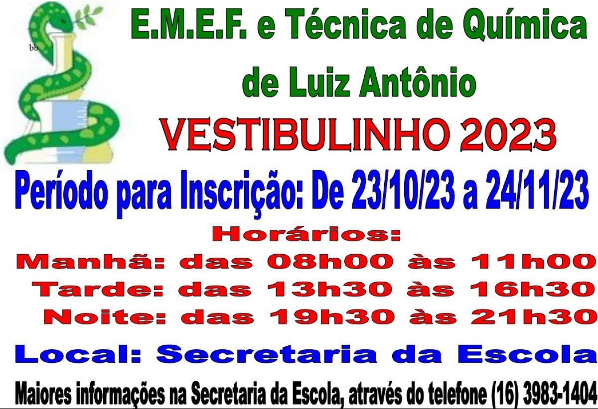VESTIBULINHO 2023