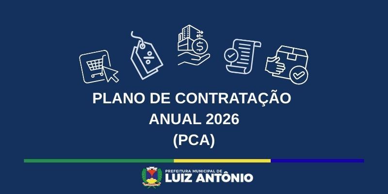Plano de contratação anual - Luiz Antônio/2026