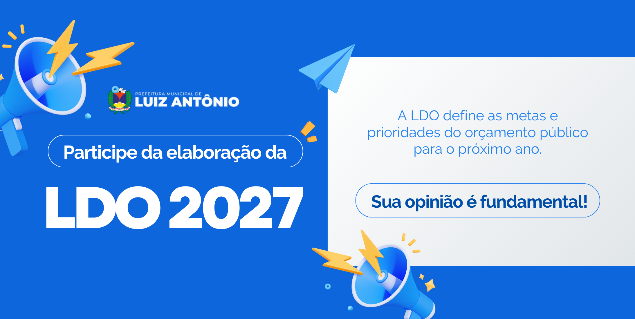 Lei de Diretrizes Orçamentárias - LDO 2027