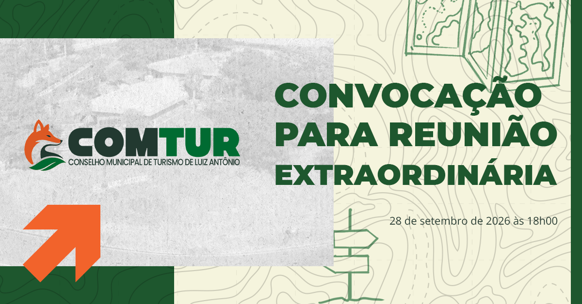 Convovação Comtur 28 de Setembro
