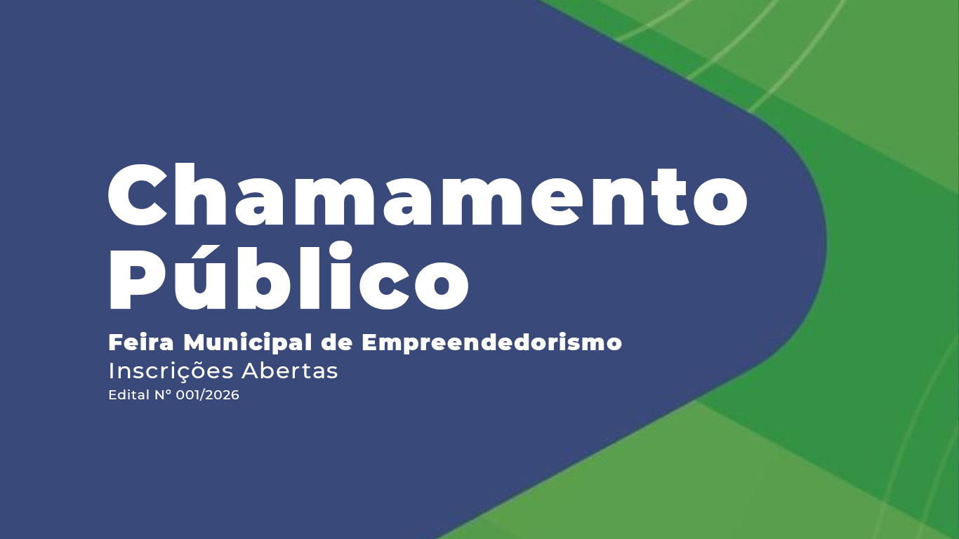 Prefeitura lança edital para a Feira Municipal de Empreendedorismo; inscrições abertas